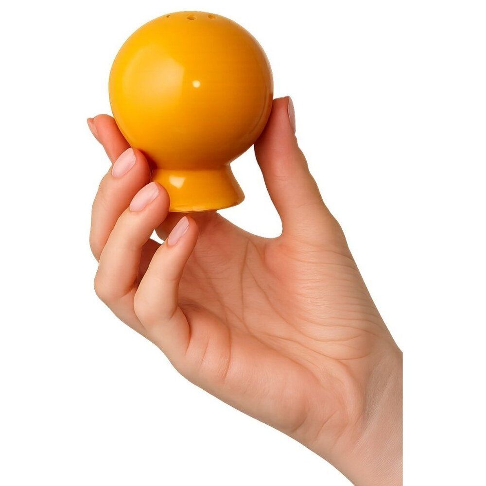Fiestaware Fiesta Small Shaker Salt Pepper Butterscotch ORANGE CERAMIC